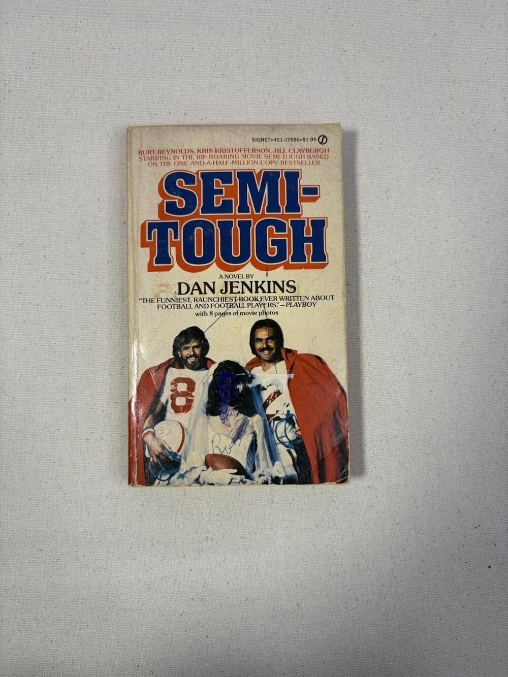 Semi-Tough A Novel by Dan Jenkins PB 1973 Signet
